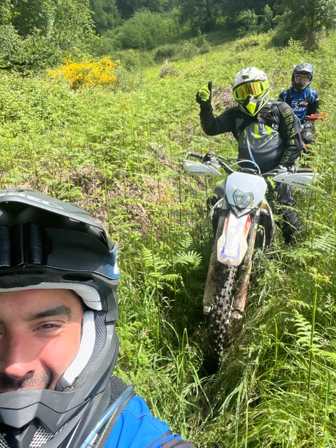 enduro dans la nature